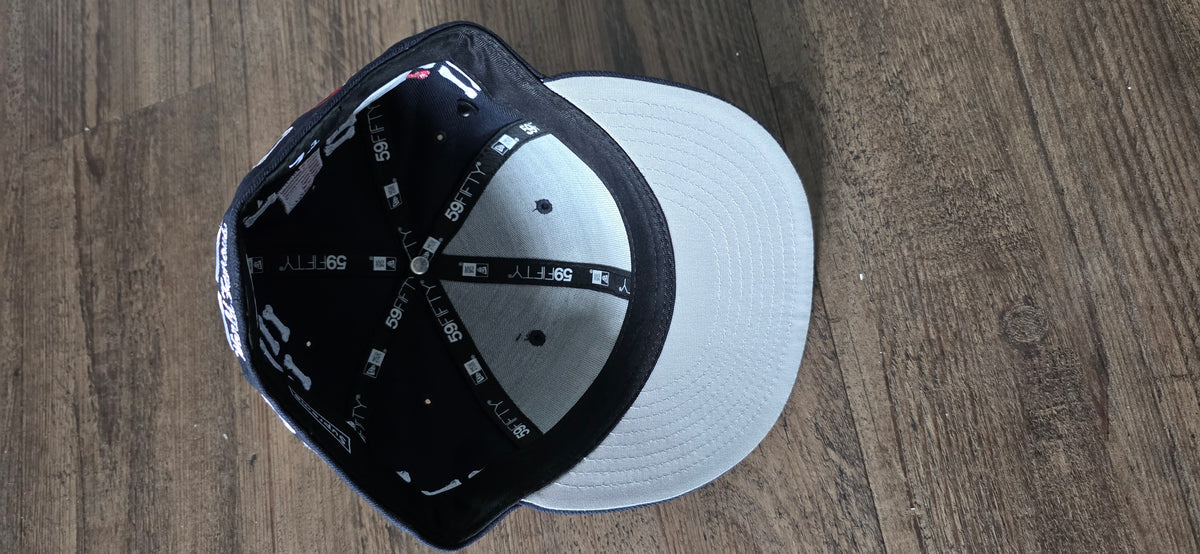 Supreme Bones Box Logo New Era 59Fifty Fitted Hat